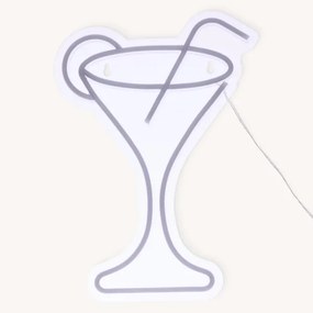 Atmosphera - LED neónová nástenná dekorácia COCTAIL LED/5V