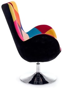 Kreslo HARLEKYN pestrofarebné