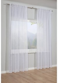 Biela záclona 245x140 cm Grafik - Gardinia