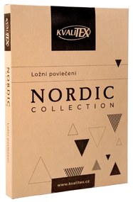 Bavlnené obliečky NORDIC COLLECTION , YVES modré 40x40 cm