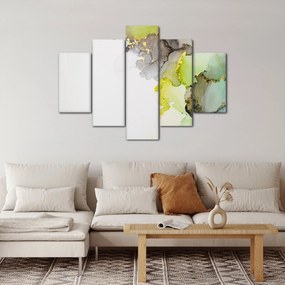 Obraz - Abstraktné umenie atramentom (150x105 cm)