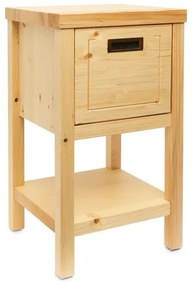 Kúpeľňová skrinka nízka Naturel Country 40x72,5x40 cm prírodná COUNTRYN40ZNA, 1 ks