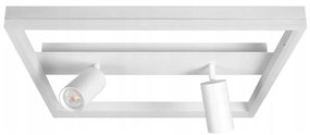 LED stropné svietidlo LED/38W/230V + 2xGU10/30W biela