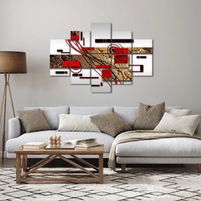 Obraz abstrakcie (150x105 cm)