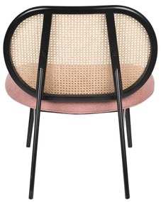 Ružovo-hnedé kreslo Zuiver Spike