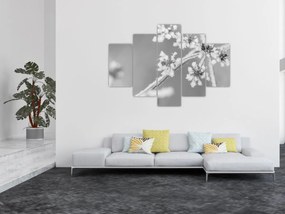 Obraz - Zamrznutá rastlina (150x105 cm)