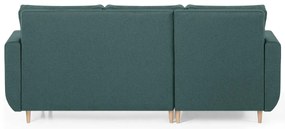 Rozkládací rohová sedací souprava DORIS Zelená