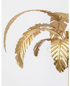 Palmera stojaca lampa zlatá 170cm