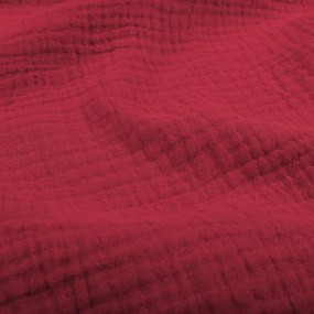 Biante Mušelínová plienka/dečka MSN-052 Malinovo červená 100x100 cm