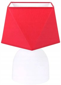 Stolová lampa DIAMOND, 1x textilné tienidlo (výber z 12 farieb), (výber z 3 farieb konštrukcie), N