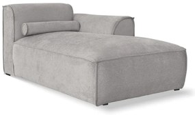 Svetlosivý modul pohovky (pravý roh) Flex Felix – Miuform