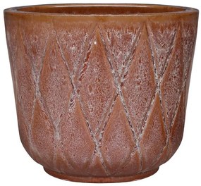 Kvetináč OP19-010 29x29x25 hnedý