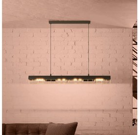 Eglo 390059 - Luster na lanku ALFONSINE 4xE27/40W/230V čierna/zlatá