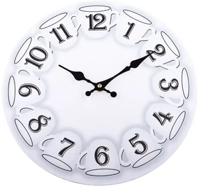 Nástenné drevené hodiny Dakls Mugs, ⌀ 34 cm