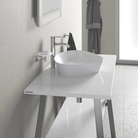 DURAVIT Cape Cod umývadlo na dosku (trioval) bez otvoru, bez prepadu, 500 x 405 mm, biela, 2339500000