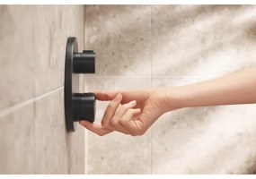 GROHE 348822430 - Sprchový set PRECISION 250 × 250 mm čierny