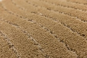 Kúpeľňový koberček Sara béžový, vlny