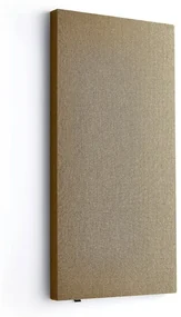 Akustický panel POLY, obdĺžnik, 600x1180x56 mm, nástenný, žltá
