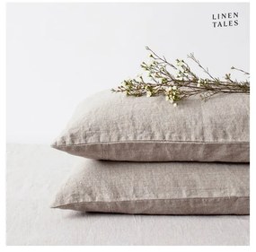 Ľanová obliečka na vankúš 70x90 cm Natural – Linen Tales