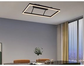 LED stmievateľný prisadený luster LED/55W/230V 3000–6500K + diaľkové ovládanie