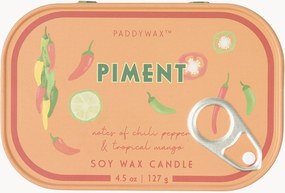 Vonná sviečka v plechovej dóze's potlačou Piment (Chilli, Mango)