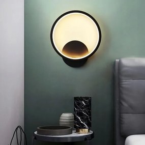 LED nástenné svietidlo LED/14W/230V čierne