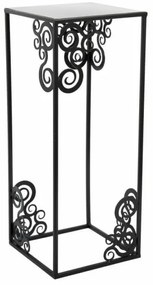 Stojan na kvety 60x24 cm čierna