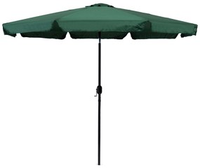 ModernHome Veľký záhradný slnečník 3m - zelený