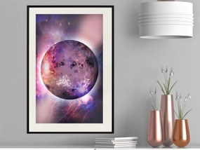 Artgeist Plagát - Unknown Planet [Poster] Veľkosť: 30x45, Verzia: Zlatý rám s passe-partout