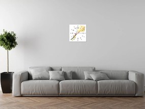 Gario Obraz s hodinami Šarkan Rozmery: 30 x 30 cm