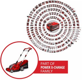 Einhell RASARRO 36/42 Akumulátorová kosačka na trávu (36V/2x5,2Ah) 3413272