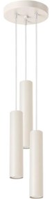 Sollux SL.1482 - Luster na lanku LAGOS 3xGU10/10W/230V krémová