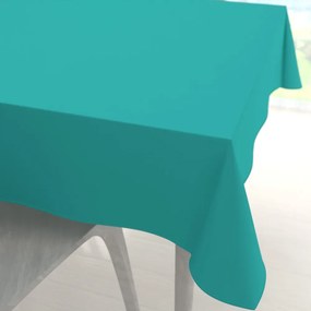 Biante Dekoračný štvorcový obrus Rongo RG-020 Tyrkysový 140x140 cm
