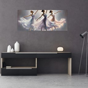 Obraz - Tri baletky (120x50 cm)