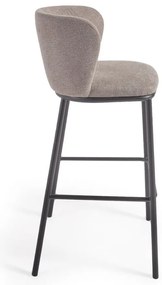 Svetlohnedá barová stolička 102 cm Ciselia – Kave Home