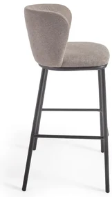 Svetlohnedá barová stolička 102 cm Ciselia – Kave Home