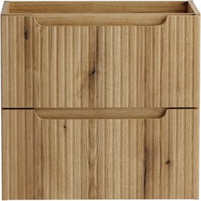 Závěsná skříňka pod umyvadlo Nova 82-60-40-2S dub coast evoke