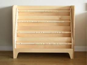 Montessori knižnica do detskej izby s počítadlom