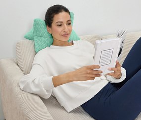 Vankúš na čítanie