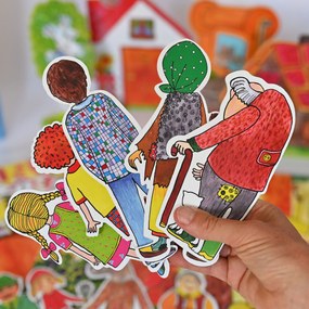 MARIONETINO – Janko a Marienka – bábky 5 ks