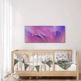 Obraz - Kvapka na kvete (120x50 cm)