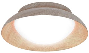 Osram - Stropné svietidlo ORBIS MILAN 2xE27/10W/230V pr. 30,5 cm drevený dekor