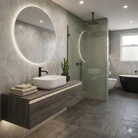 Rea Demi, umývadlo na dosku 51x39 cm, biela, REA-U1953