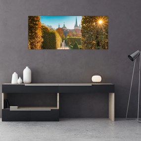 Obraz - Valdštejnský palác (120x50 cm)