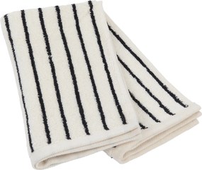 XXXLutz SADA UTERÁKOV PRE HOSTÍ, 30/50 cm, čierna, écru Dieter Knoll - Kúpeľňový textil - 006792015803