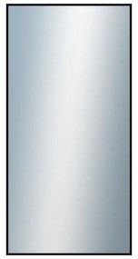DANTIK - Zrkadlo v rámu, rozmer s rámom 60x120 cm z lišty Hliník čierna lesklá (7269016)