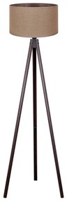 Duolla - Stojacia lampa 1xE27/60W/230V pr. 44 cm hnedá/wenge