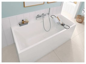 Villeroy & Boch Subway 3.0 - Vaňa 1800x800 mm, odpadová a prepadová súprava, alpská biela UBQ180SBW2DV-01