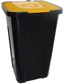 Nádoba na odpady 50 l na triedenie, žltá
