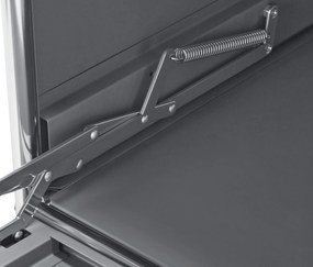 Kovový regál »CN3« s 3 priehradkami, sivý